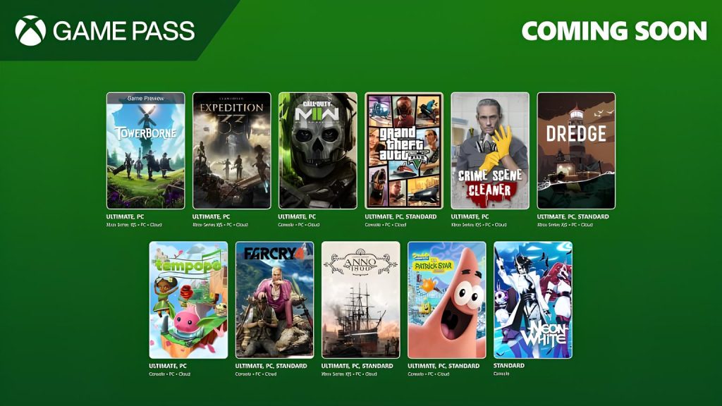 Xbox Game Pass’e Nisan Ayının Geri Kalanında Eklenecek Oyunlar Açıklandı