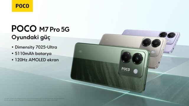 5G Destekli POCO M7 Pro 5G Satışa Sunuluyor