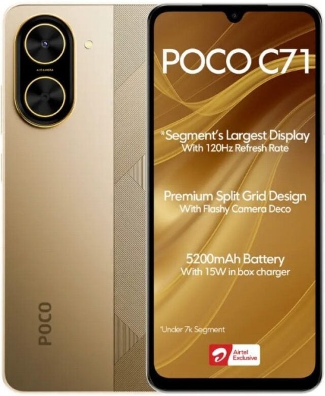 Poco C71 Tanıtıldı, İşte Özellikleri Ve Fiyatı