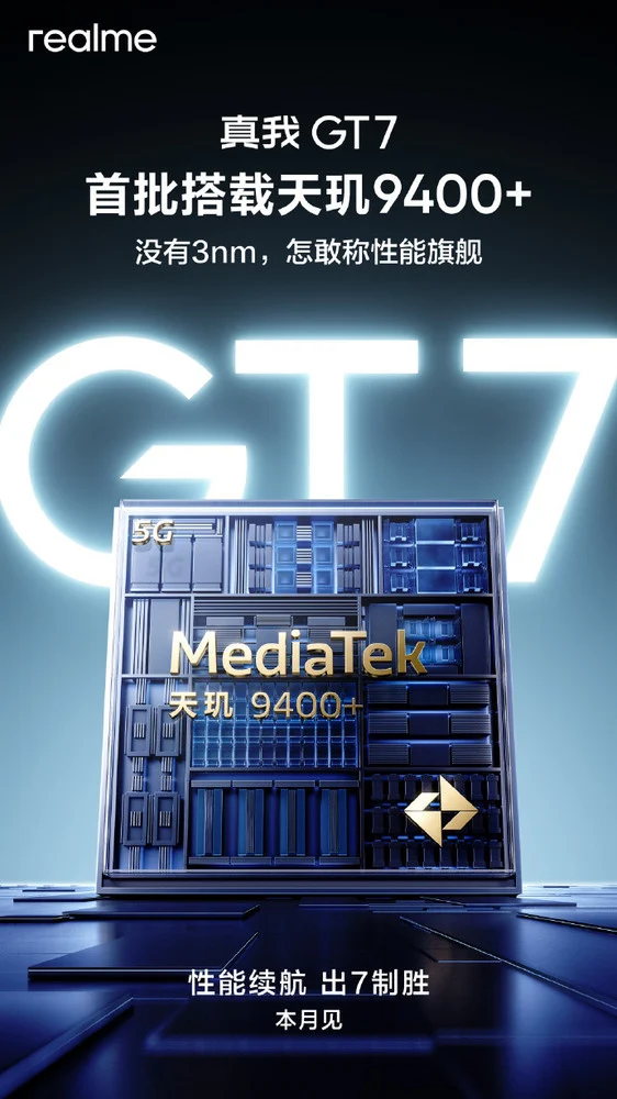 Realme GT7 Bu Ay İçinde Tanıtılacak