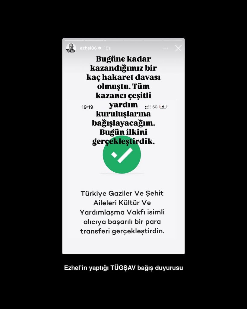 EZHEL ve TÜGŞAV arasında bağış polemiği