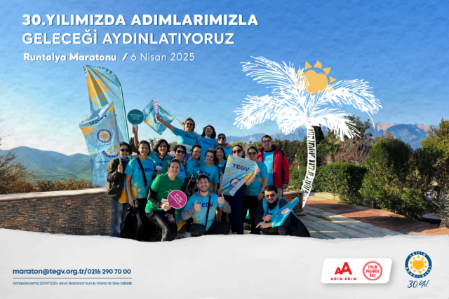 TEGV Runtalya Maratonu’nda Koşucularını Arıyor