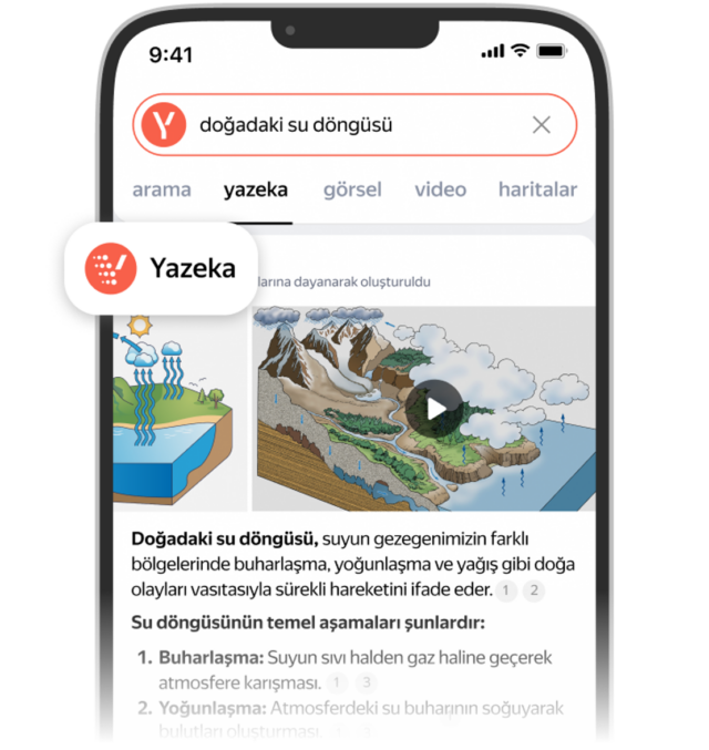 Yandex Türkiye, Yapay Zeka Destekli Yazeka ile Arama Deneyimini Görsel Yanıtlarla Güçlendiriyor