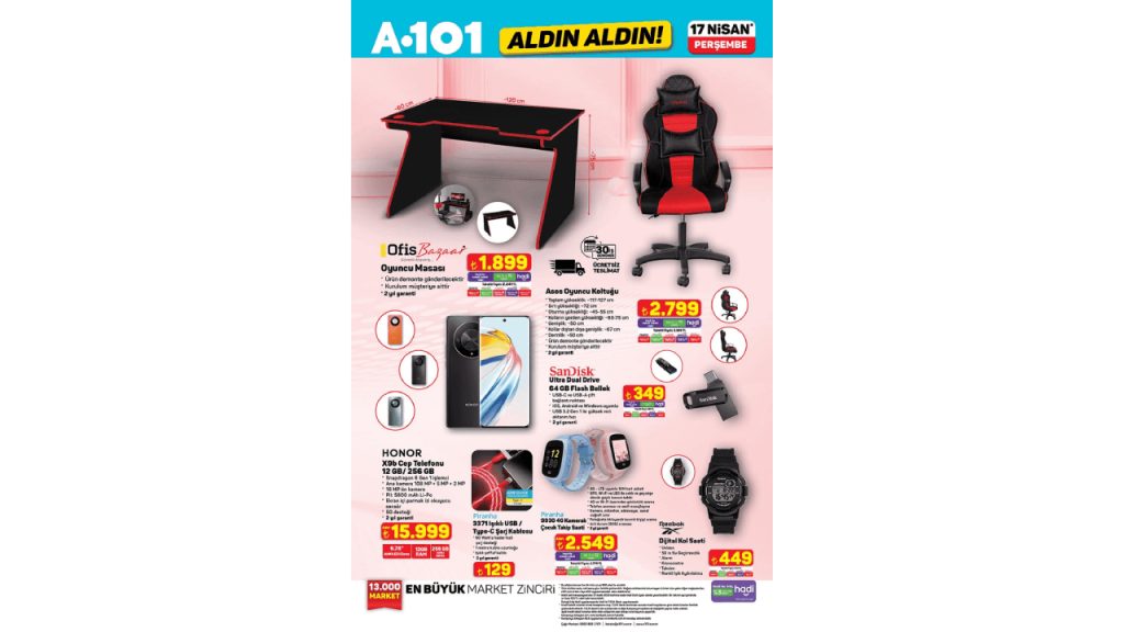 A101, Honor X9b satıyor: Fiyatı nasıl?