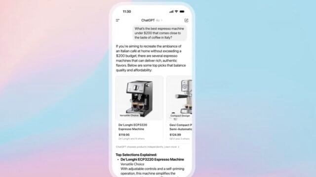 OpenAI ChatGPT Artık Alışveriş Deneyimi de Sunuyor