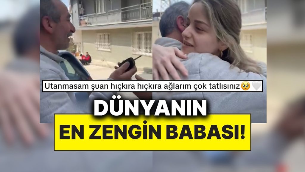 Babalarına Araba Alıp Sürpriz Yapan Kardeşler
