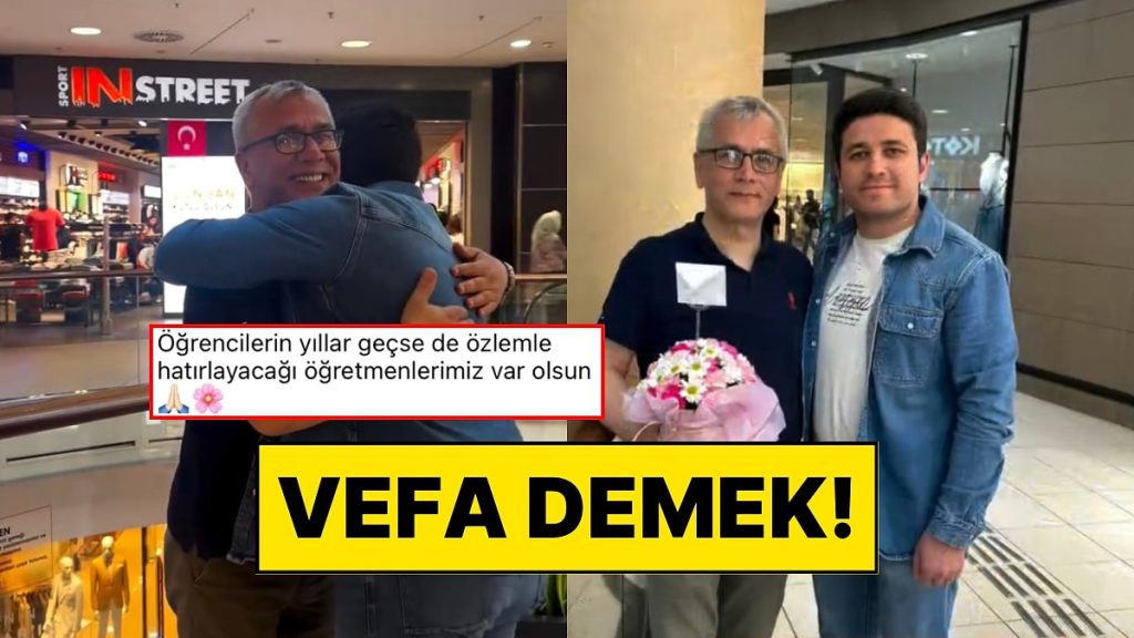 20 Yıl Sonra İlkokul Öğretmenini Ziyaret Etti!