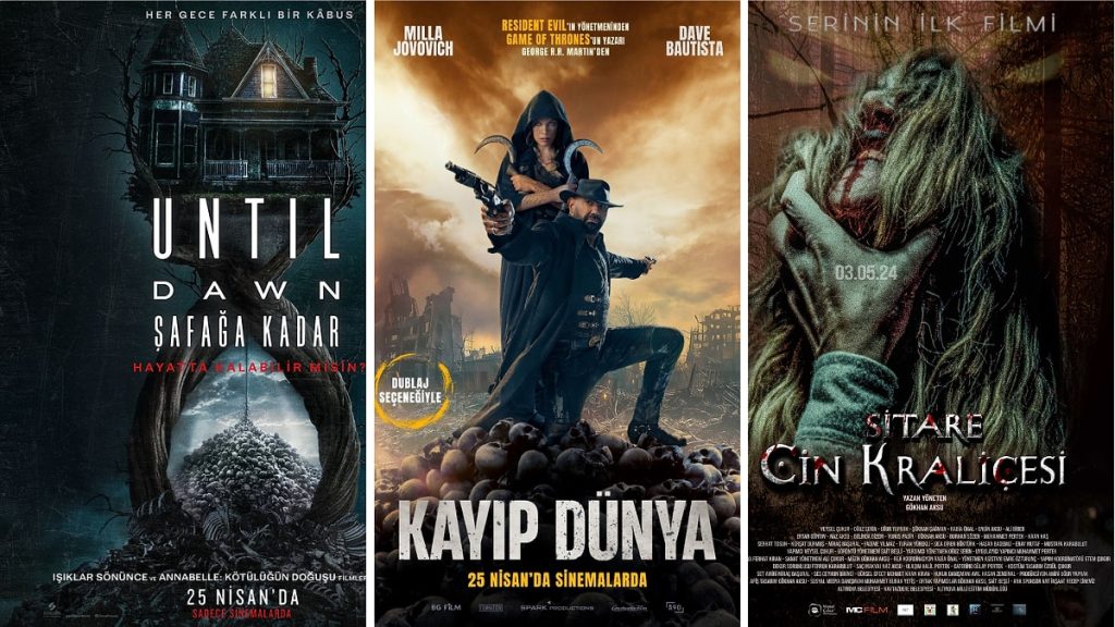 Kayıp Dünya, Şafağa Kadar, Sitare Cin Kraliçesi: 25 Nisan 2025 Cuma Günü Hangi Fimler Vizyona Giriyor?