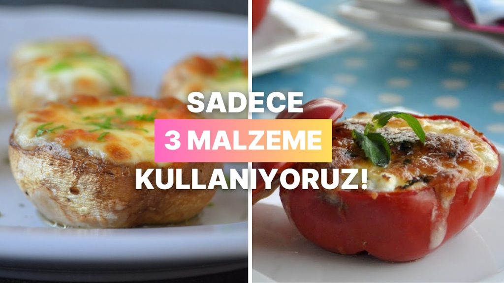 3 Malzemeli Kolay ve Pratik Airfryer Tarifleri