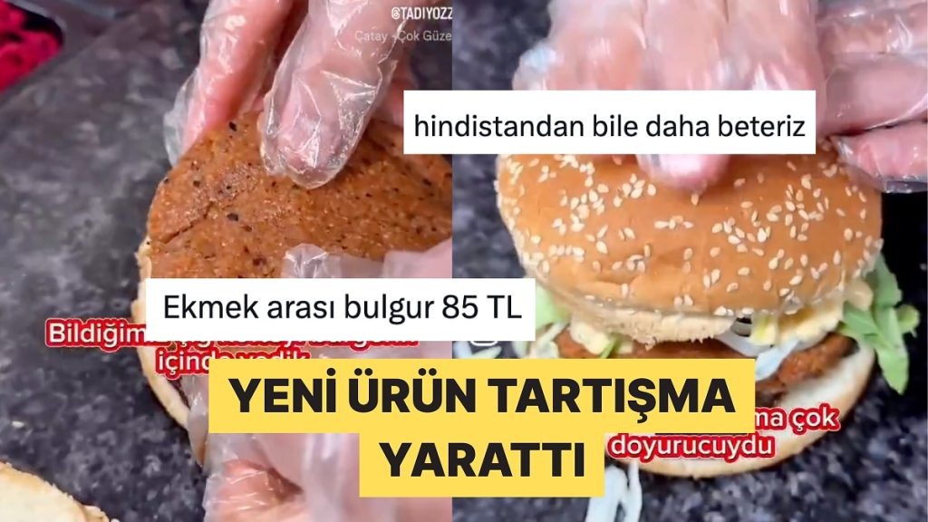 Çiğ Köfte Burger Tartışması – Onedio