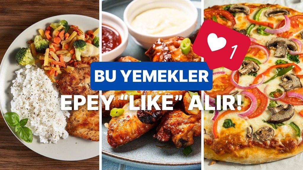 Instagram’da Beğeni Alacak Olan Yemek Tarifleri