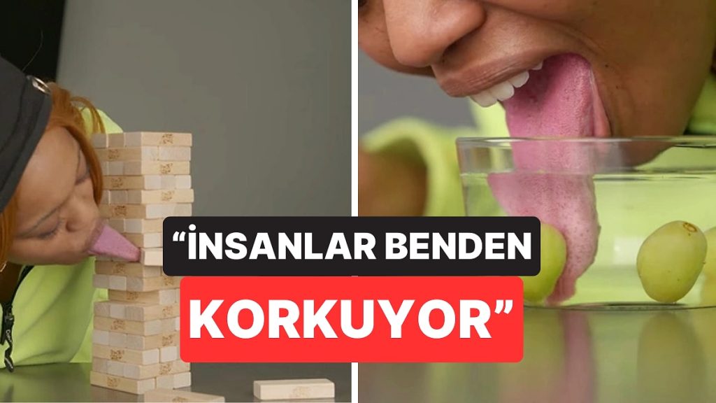 9 Santimetrelik Diliyle Dünyanın En Uzun Dilli Kadını