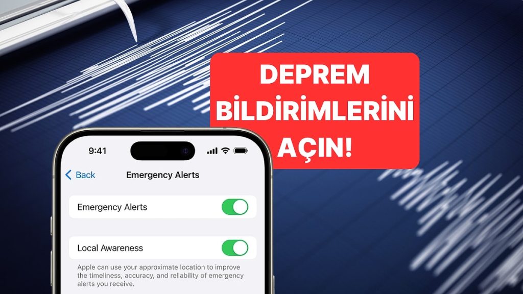 iOS Deprem Uyarısı Nasıl, Nereden Açılır?