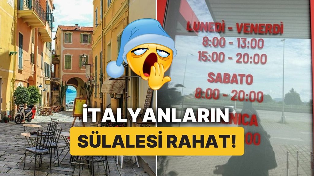 Siesta Nedir? İtalya’da Siesta var mı?