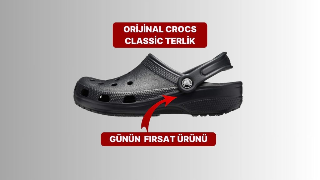 Crocs Classic Orijinal Terlik Modeli İndirimde!