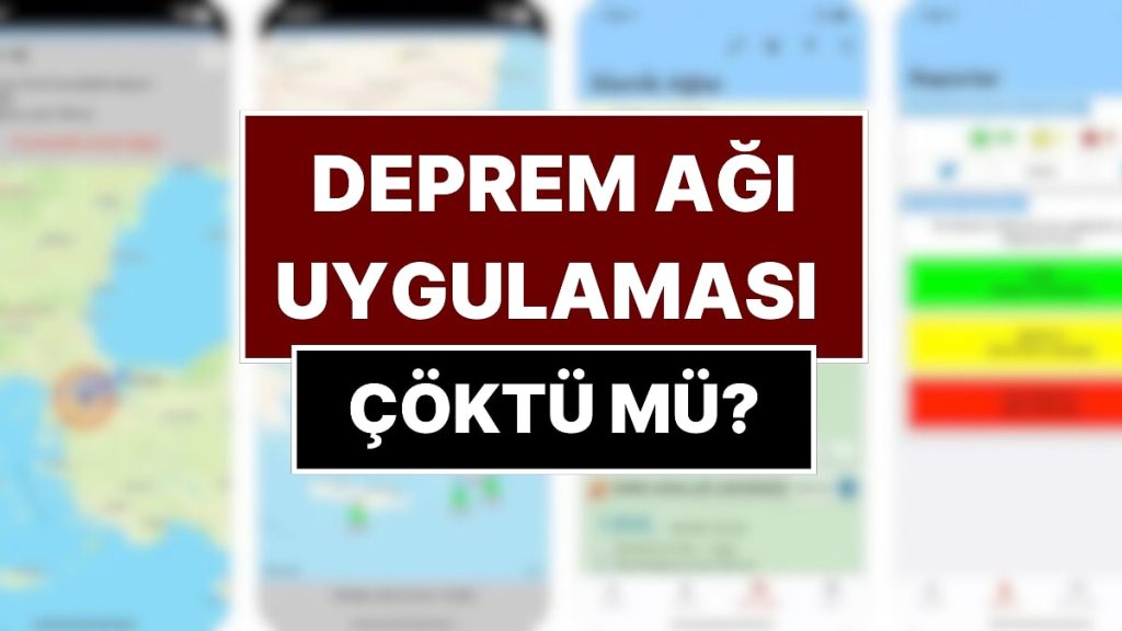 Deprem Ağı Uygulaması Hata Veriyor, Çöktü mü?