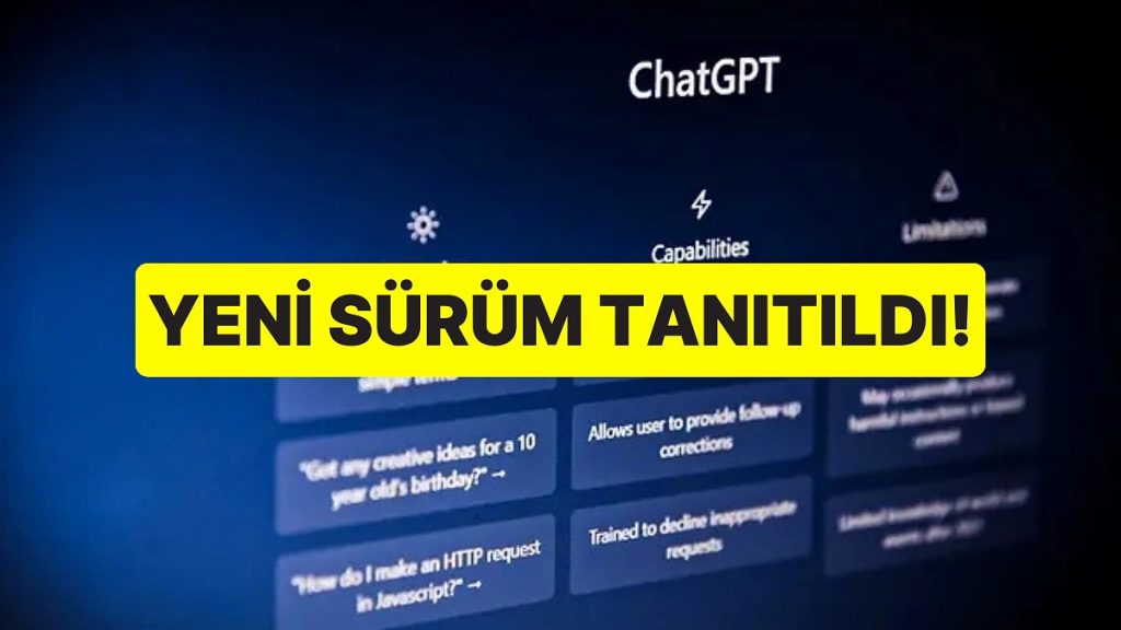 ChatGPT’nin Yeni Sürümü Çıktı! – Onedio