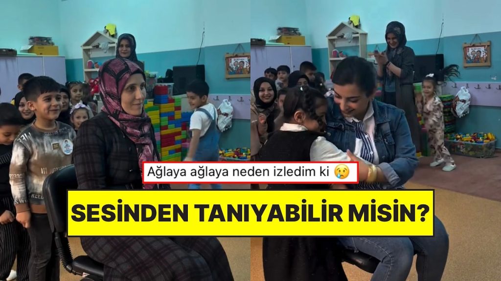 “Annem Beni Sesimden Tanır” Akımı Duygulandırdı