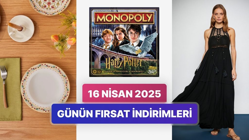 Fırsat İndirimlerindeki Markalar, 16 Nisan 2025