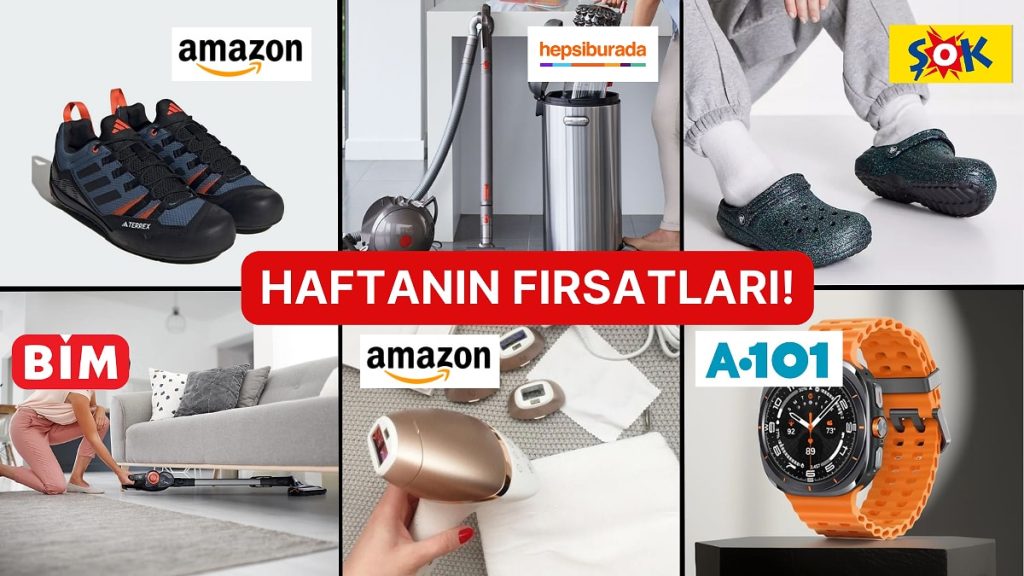 Haftanın Tüm İndirimleri Burada! Hepsiburada’dan Amazon’a Dikkat Çeken İndirimler ve Aktüel Katalogları