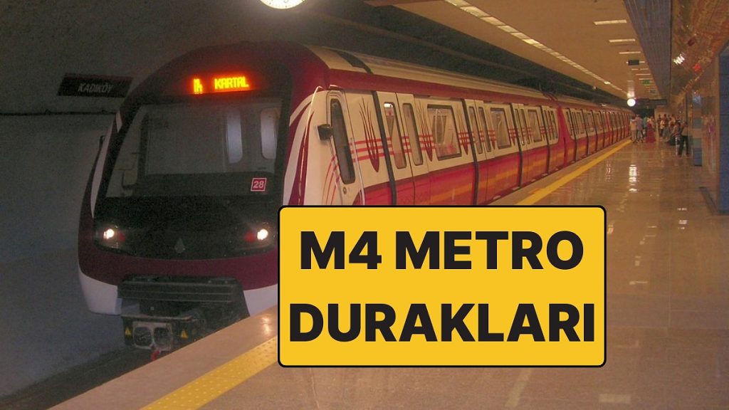 M4 Kadıköy-Sabiha Gökçen Havaalanı Metro Durakları