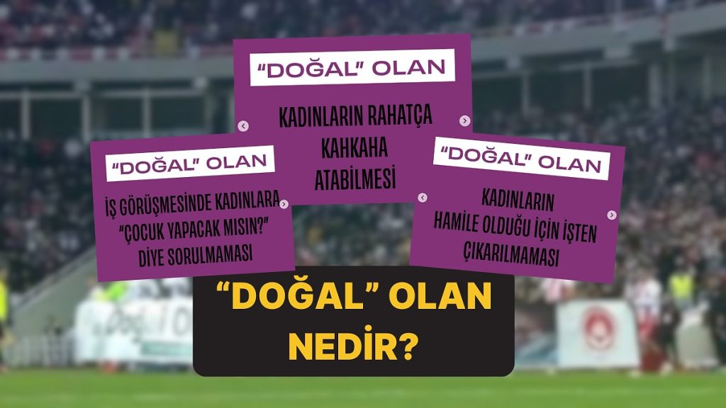 Doğal Olan Normal Doğum Pankartına Tepkiler
