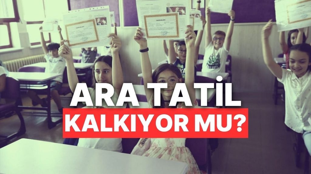 Okullarda Ara Tatil Kalkıyor mu? Sömestr Tatili 1 Ay mı Olacak?