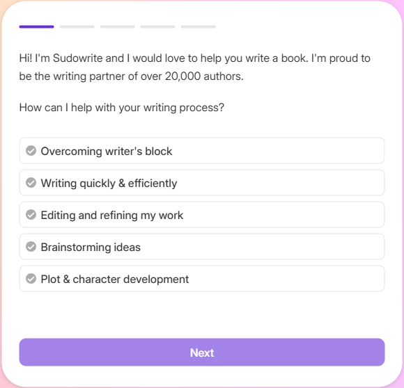 Yapay zeka destekli yazı yazma asistanı: Sudowrite