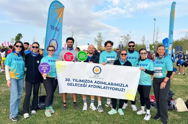 TEGV, 20. İstanbul Yarı Maratonu’nda Adımlar Çocuklar için Nitelikli Eğitim Desteğine Dönüştü