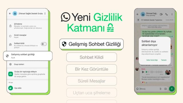 WhatsApp, Gelişmiş Sohbet Gizliliği ile Daha Fazla Koruma Vaat Ediyor
