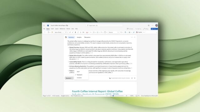 Word Artık Uzun Belgeleri Özetleyebiliyor