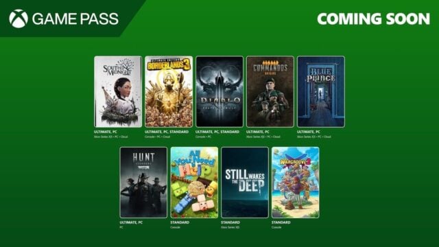Xbox Game Pass Nisan 2025 İlk Dalga Oyunları Belli Oldu