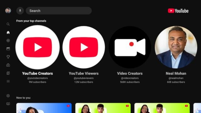 YouTube Uygulaması, Akıllı TV ve Oyun Konsolları için Güncelleme Alıyor