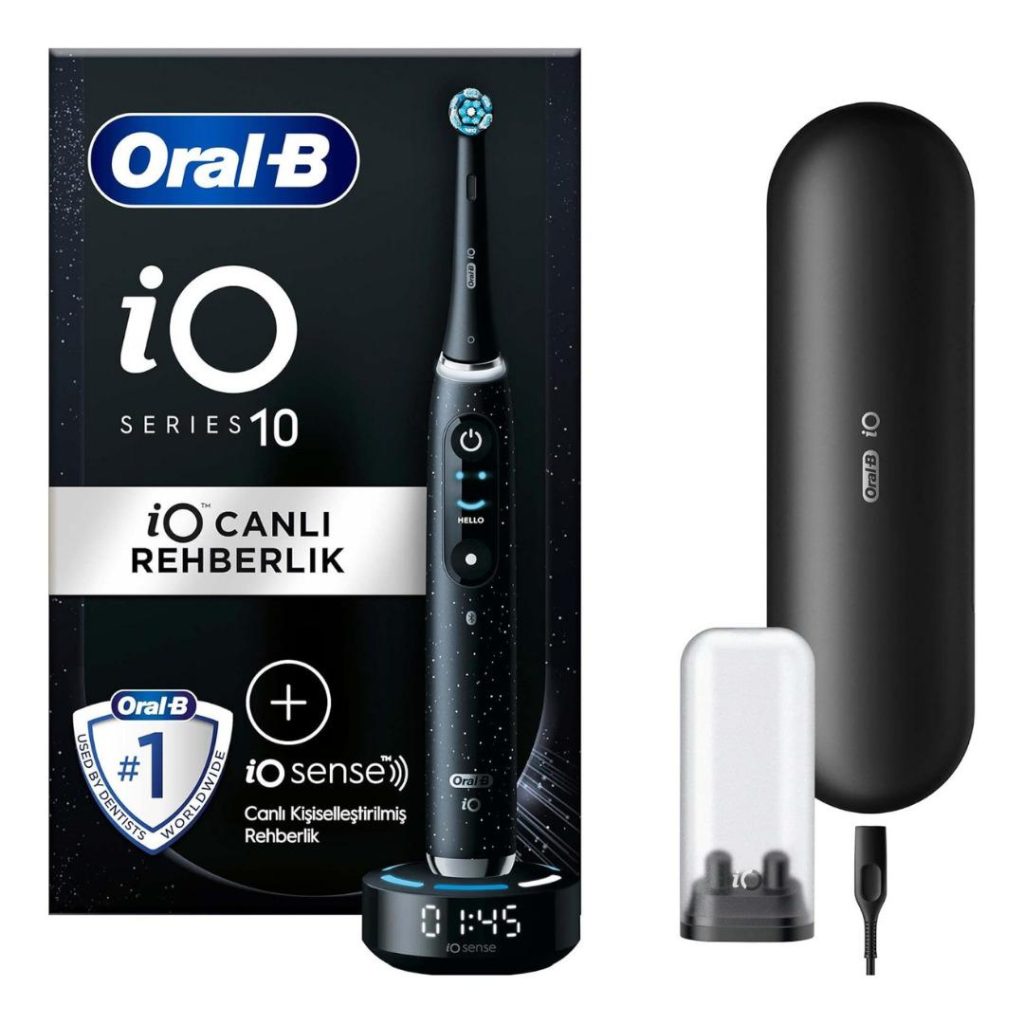 Diş fırçalamak artık akıllı bir alışkanlık! Oral-B iO 10 Sense Şarjlı Diş Fırçası indirimde