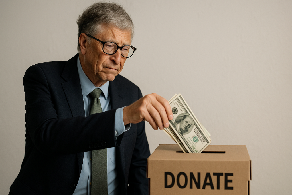 Bill Gates çıldırdı! Tüm servetini ölmeden bağışlıyor