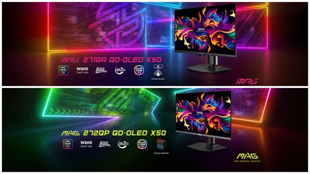 MSI, 500 Hz oyuncu monitörünü satışa çıkarıyor!