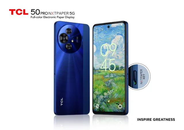 TCL 50 Pro NXTPAPER 5G, 2025 iF Tasarım Ödülü ve Red Dot Tasarım Ödülü Kazandı