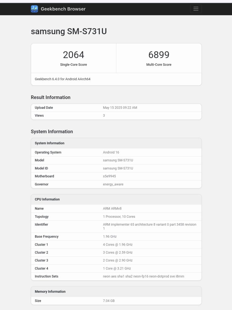 Uygun fiyatlı Galaxy S25 performans testinde!