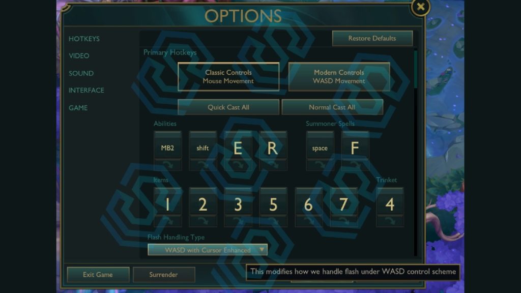 League of Legends Oyununa WASD Desteği Geliyor