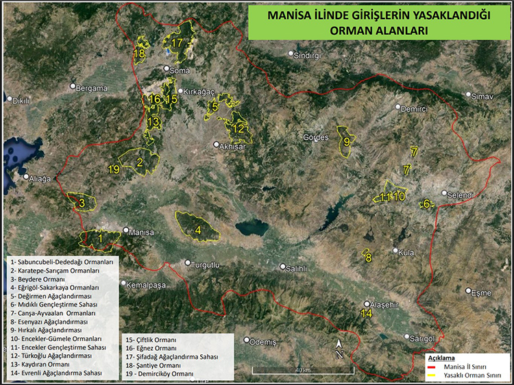 Manisa’da Ormanlık Alanlara Giriş Yasaklandı – Manisa’da Ormana Giriş Yasak Mı?