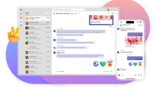 Microsoft Teams için Birden Fazla Emoji Tepkisi Kullanma Yeteneği Ekleniyor
