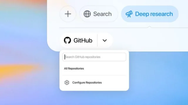 OpenAI, ChatGPT Deep Research için GitHub Bağlantısını Başlattı