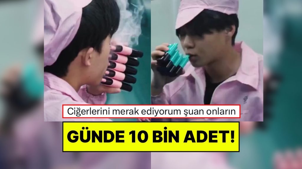 Günde 10 Bin Adet Sigarayı Test Ediyorlar