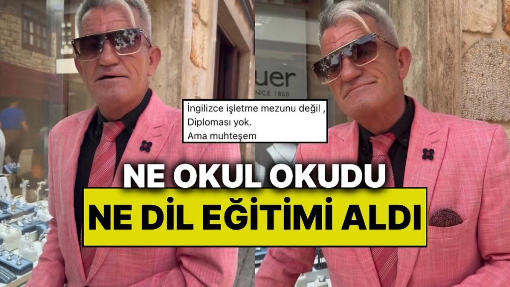Kayserili Kuyumcu Tam 15 Dil Biliyor!