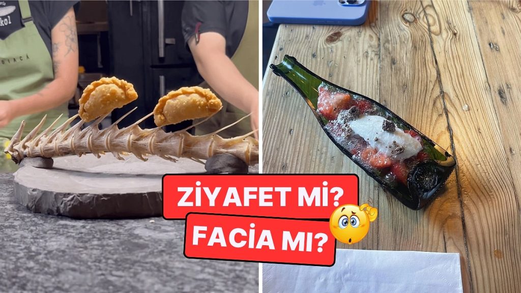 Lüks Restoranların Göz Kanatan Acayip Sunumları