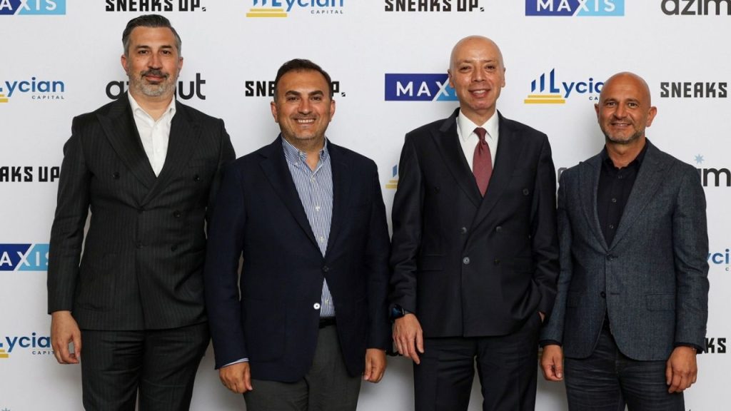 Sneaks Up’a Maxis Girişim Sermayesi, Lycian Capital ve Azimut Portföy ortak oldu