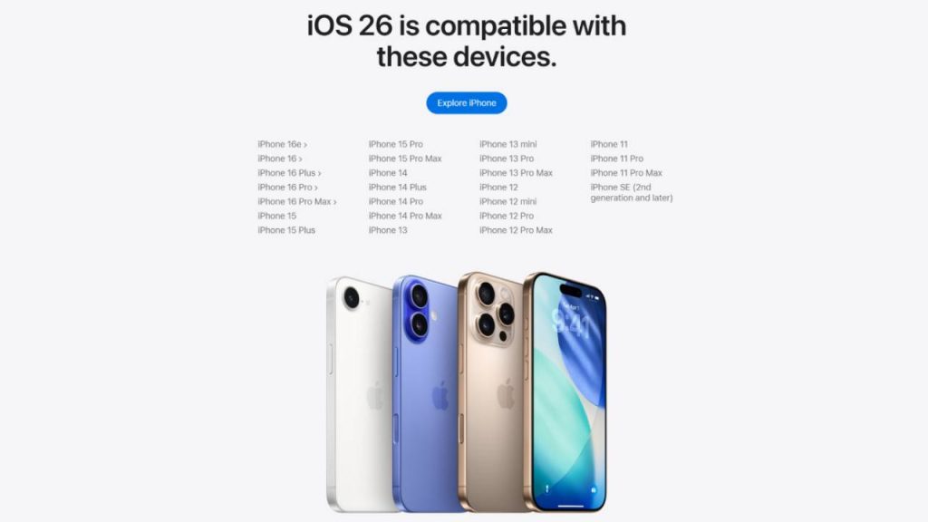 iOS 26 alacak iPhone modelleri resmen açıklandı!