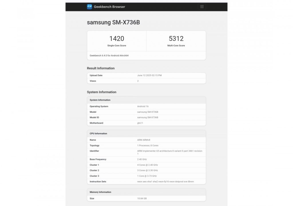 Galaxy Tab S11 Ultra performans testinde