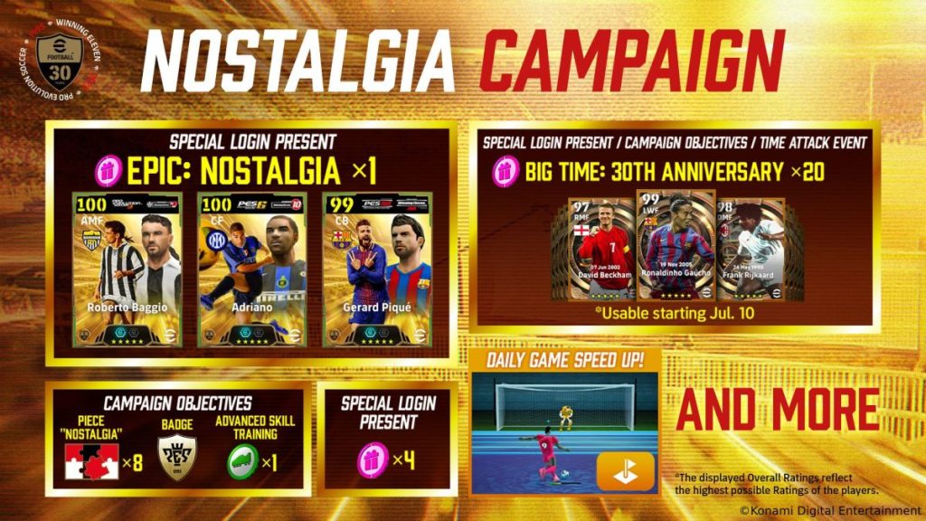 KONAMI, eFootball’un 30uncu Yılını Kutluyor!