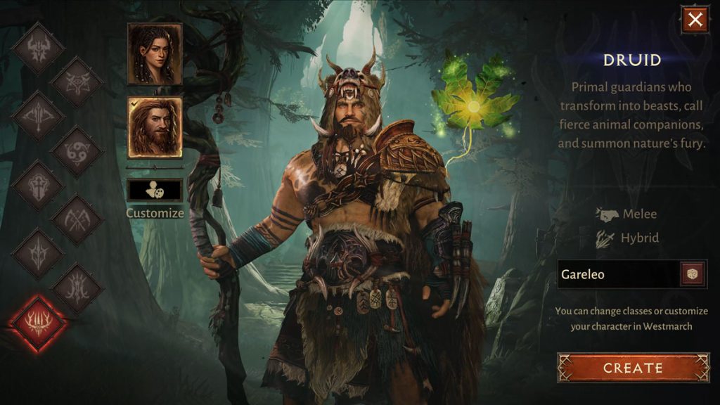 Yeni Diablo Immortal Sınıfı Druid Olacak